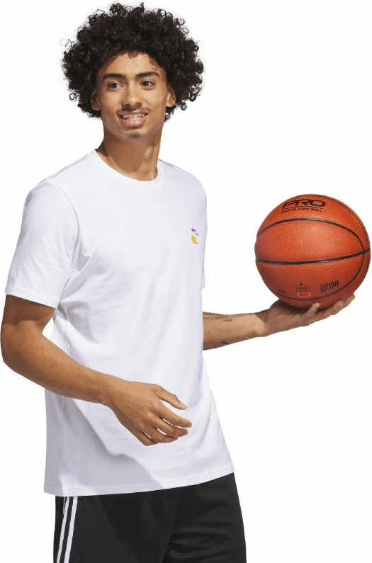 Maicë për meshkuj adidas, e bardhë