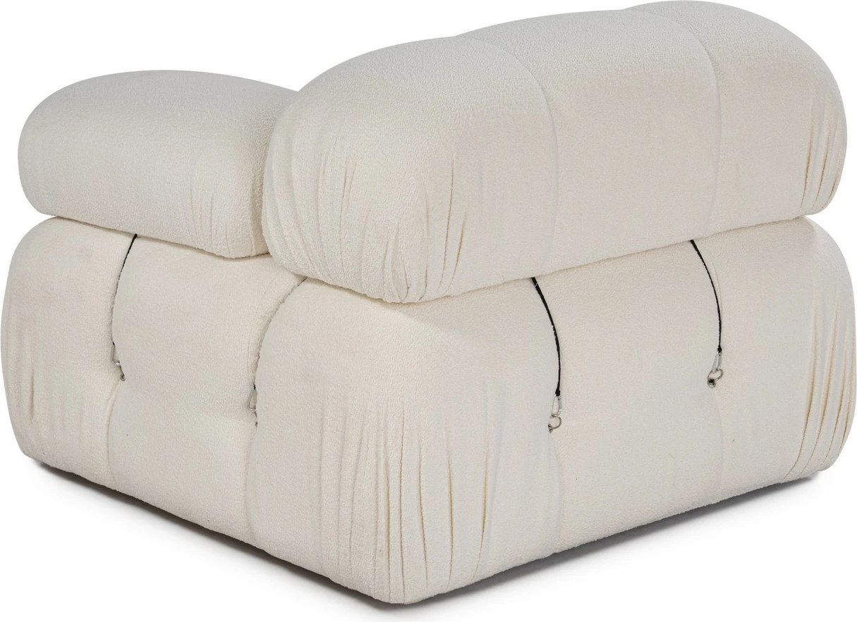 Karrige një vendëshe Bubble, ngjyrë e bardhë, Atelier del Sofa