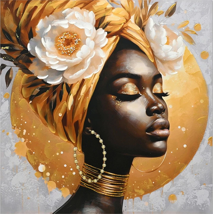 Pikturë kanavacë Giara, shumëngjyrëshe, 100x3x100cm