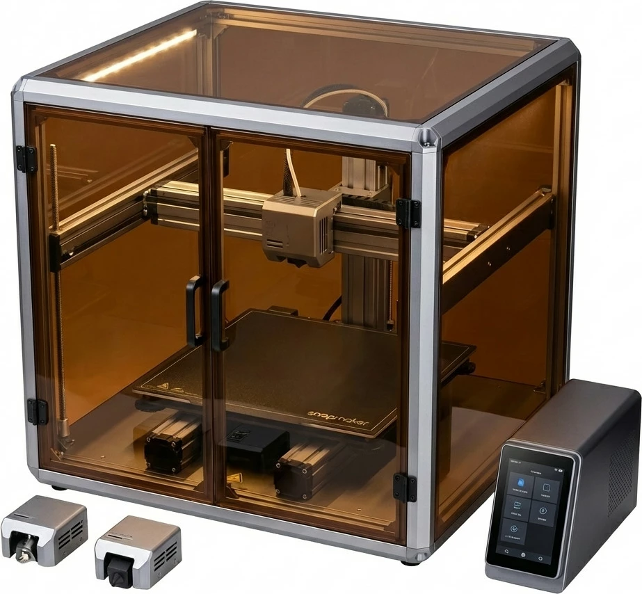 Printer 3D Snapmaker Artisan, 3-në-1 (3D printim + laser + CNC), me kasë, EU