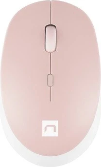 Maus pa tela Natec Harrier 2, 1600DPI BT 5.1, Rozë