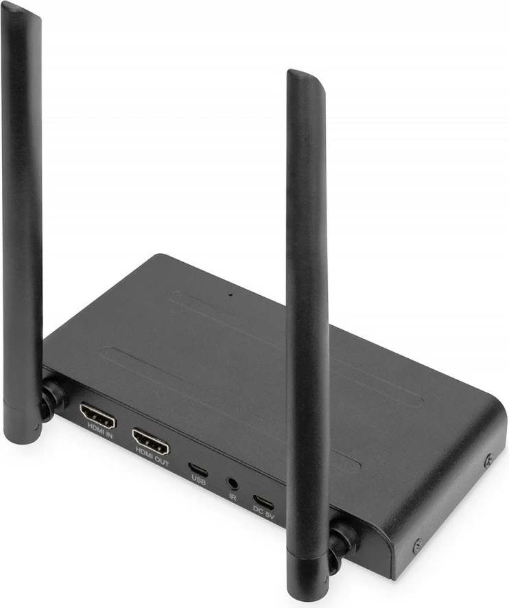Set wireless HDMI KVM extender Digitus DS-55321, 200m, Full HD, i zi