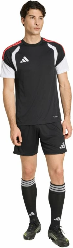 Fanellë futbolli adidas për meshkuj, e zezë e bardhë e kuqe [Madhësia: M]