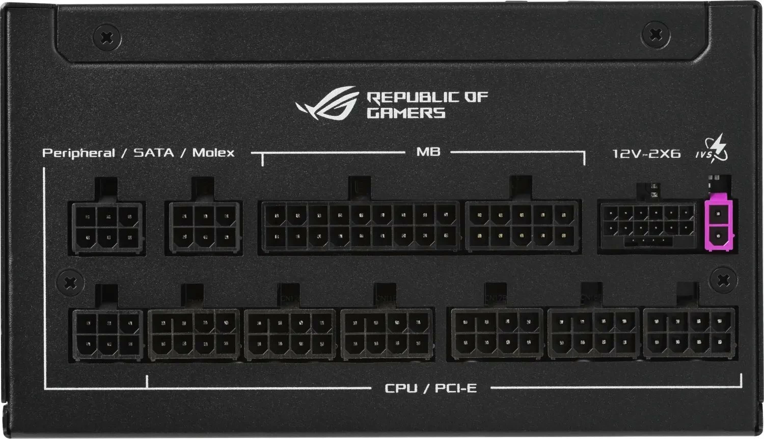 Furnizues energjie Asus ROG Strix Platinum 1200W, ATX 3.1, 80 Plus Platinum, fully modular, 90YE00W0-B0NA00, i zi