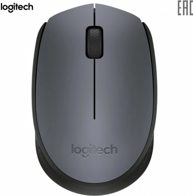 Maus pa kabllo Logitech M170 optik 2.4GHz me nano USB receiver, i zi