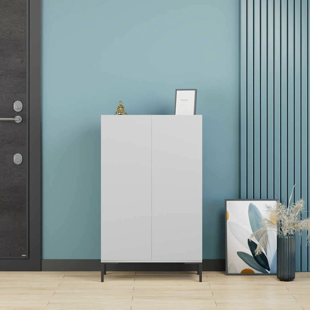 Dollap multifunksional Hanah Home, Shc-820-Dd-1, i bardhë