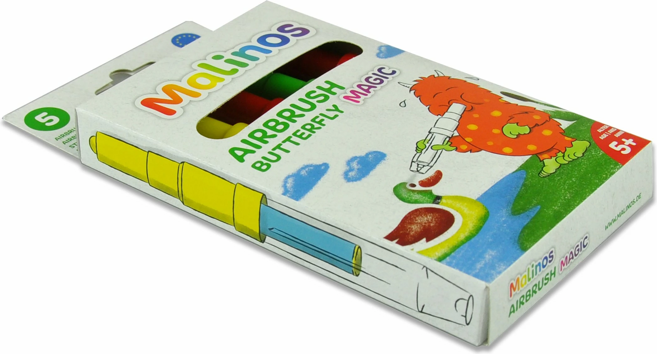 Set ngjyrosje Malinos 300966, 5 copë, shumëngjyrëshe, për fëmijë