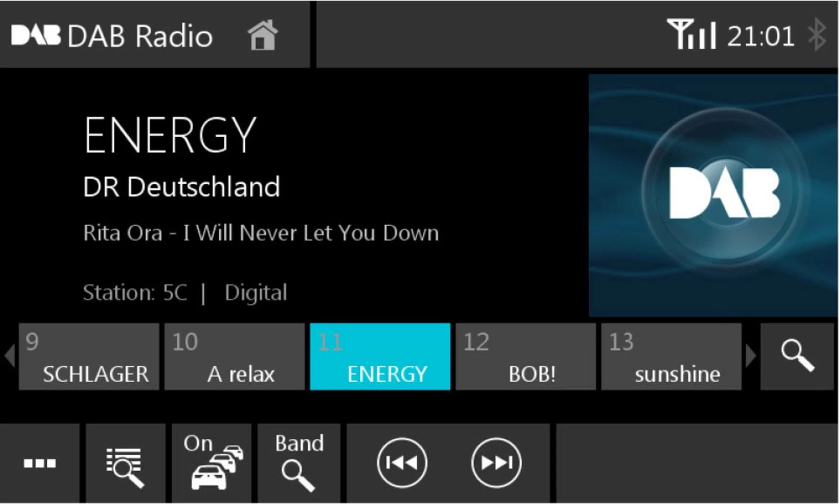 Pajisje DAB+ për Përmirësim të Radios BLAUPUNKT CARBLMM008