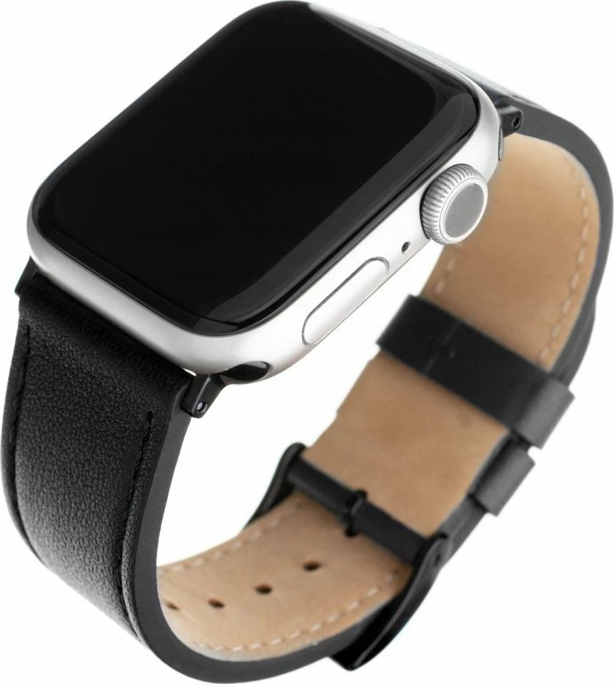 Rrip lëkure për Apple Watch Fixed FIXLST-434-BK 49/45/44/42mm, i zi