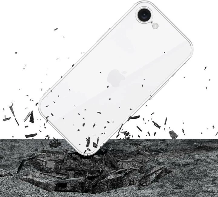 Mbështjellës transparent për celular 3MK Clear Case, për iPhone 16E, 6.1 inç, TPU