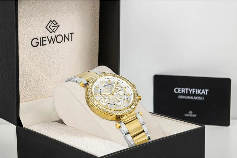 Orë dore femrash Giewont GW3380-B4, gold silver