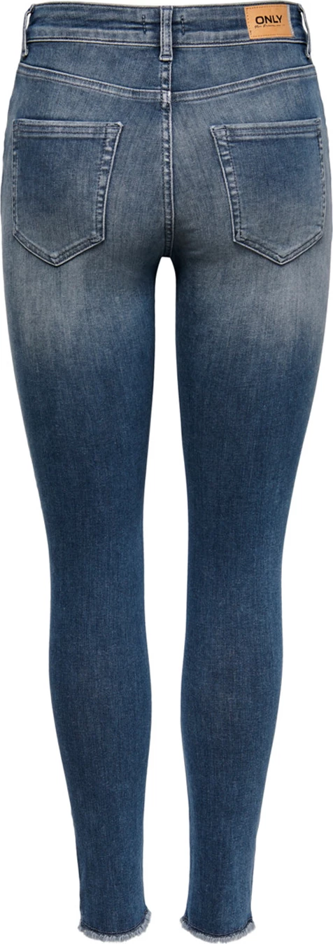 Xhinse skinny për femra Only ONLBLUSH MID SK ANK RW REA422 15216970, blu e errët denim [Madhësia: L/32]