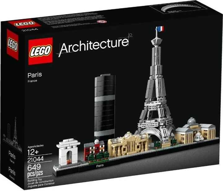 Set LEGO Architecture Paris 21044, 649 pjesë