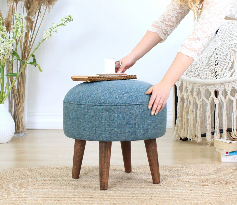 Puf Atelier del Sofa, Deff, ngjyrë e kaltër