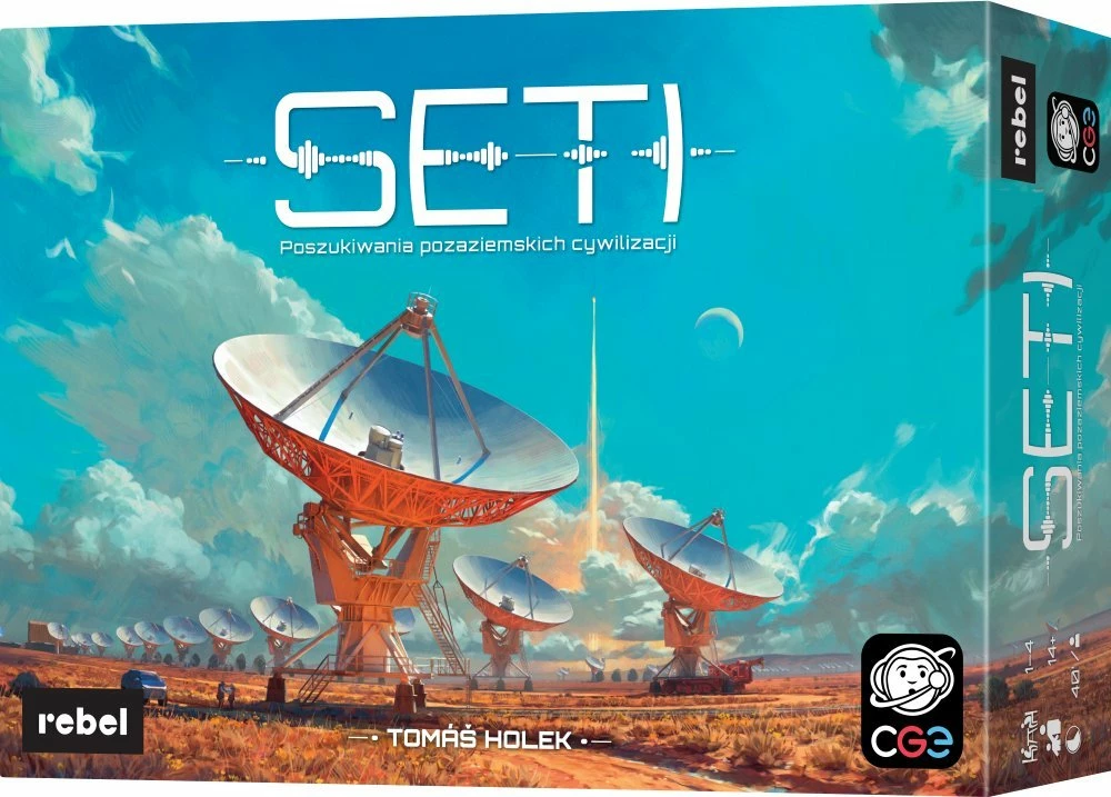 Lojë tavoline Rebel SETI: Search for Extraterrestrial Civilizations, 1-4 lojtarë, 14+