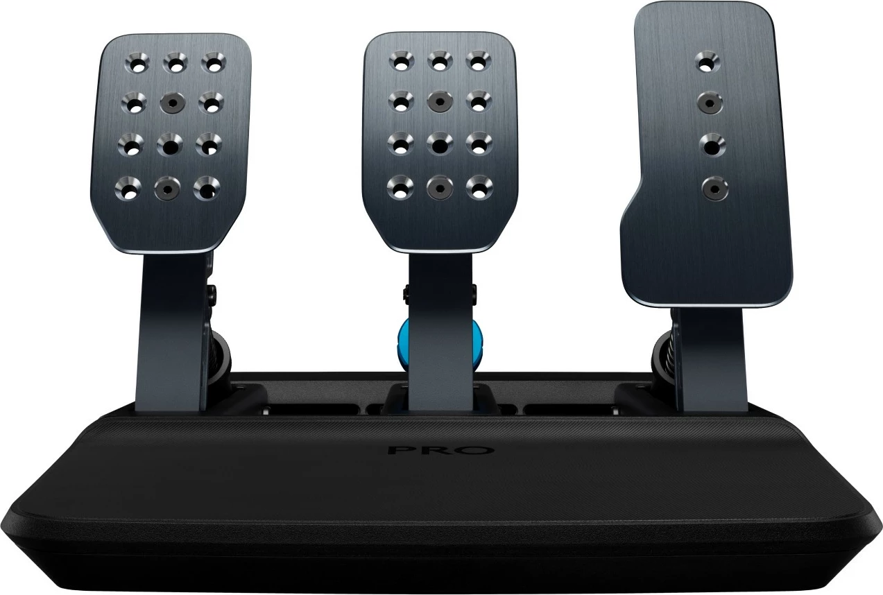 Pedale gare Logitech G PRO Racing Pedals, USB 2.0, për PC, Playstation, Xbox, e zezë