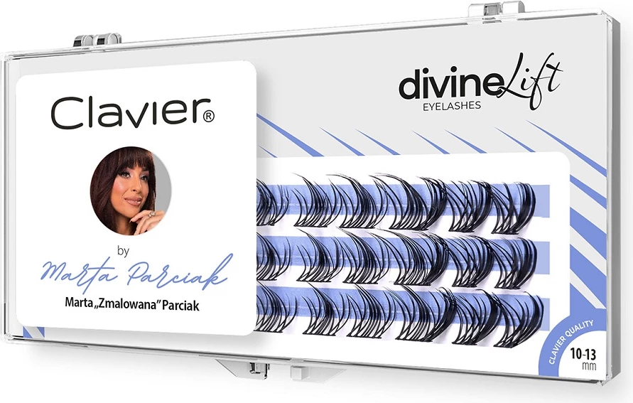 Tufa për qerpikë Clavier Divine Lift by Marta "Zmalowana" për femra 10-13mm, 1 copë