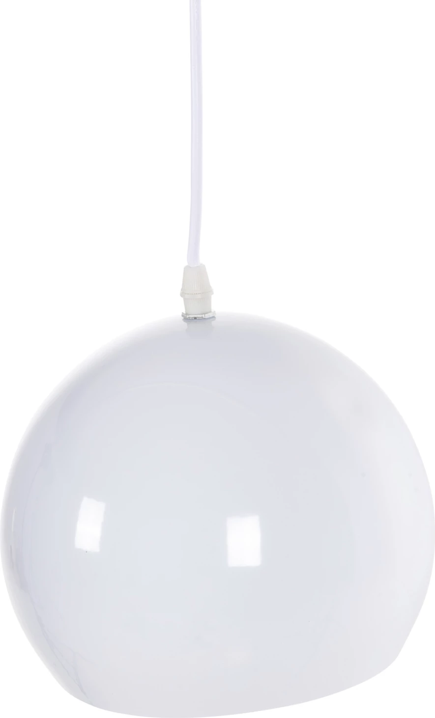 Llambë varëse tavani, FH4108, metal i bardhë, 19x19x115H cm