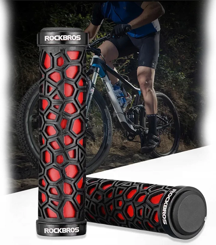 Doreza biçiklete Rockbros 2017-14ARD, e zezë dhe e kuqe