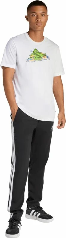 Maicë për meshkuj adidas Novelty Mini JZ5037, e bardhë