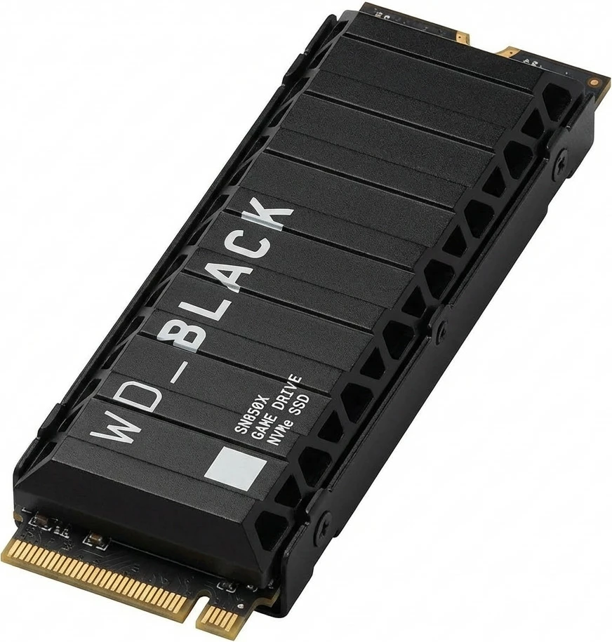 SSD M.2 NVMe Sandisk WD_BLACK SN850X 8TB WDBB9H0080BNC, PCIe 4.0, 2280, me heatsink, e zezë