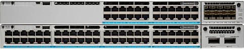 Switch Cisco Catalyst C9300-48S-E, 48 porte SFP, Managed, L2/L3, rackmount, gri