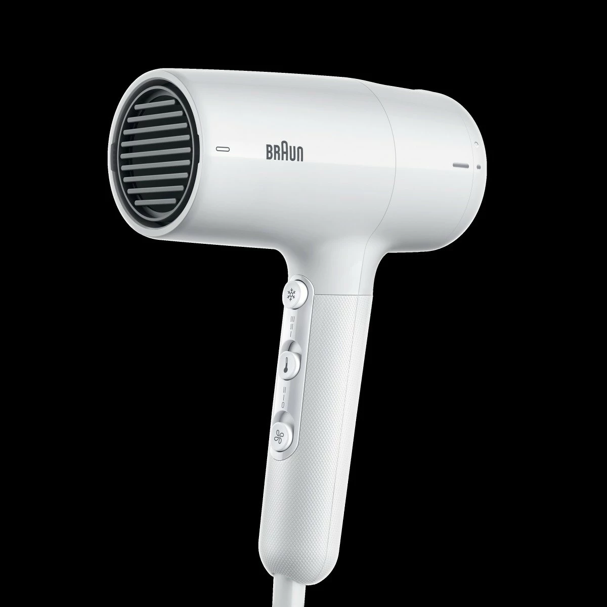 Tharëse flokësh Braun BRHD210E 2100W e bardhë me koncentrator