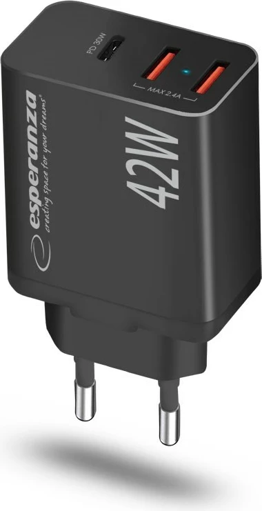 Karikues kryesor Esperanza EZC106K, 42W, i zi