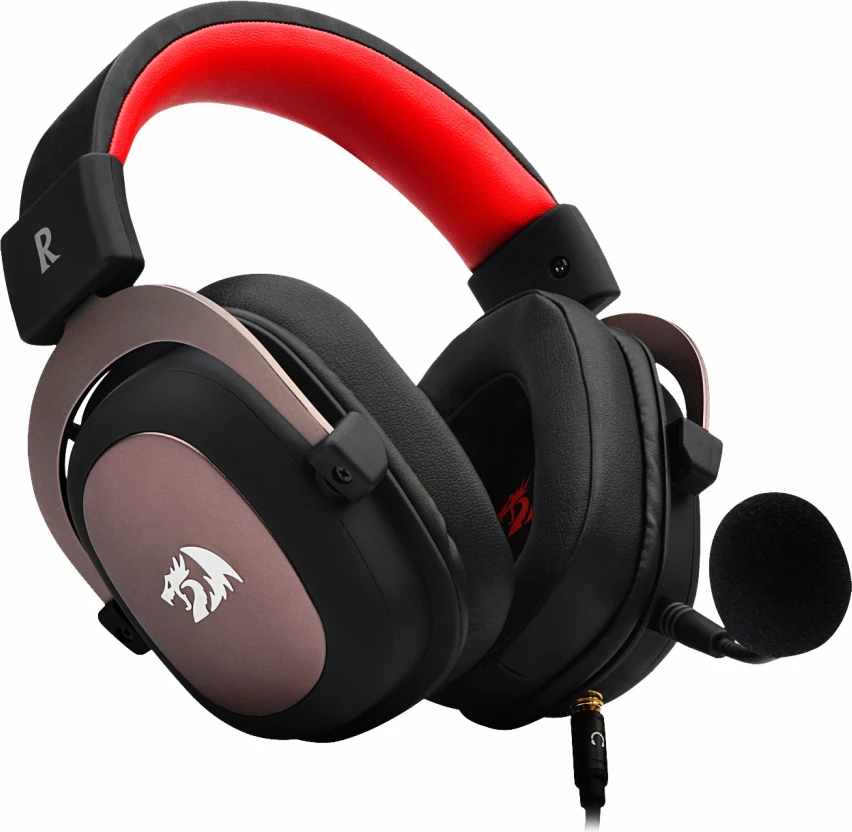 Kufje gaming Redragon Zeus 2 H510-1, 7.1 surround, me mikrofon, me kabllo, të zeza