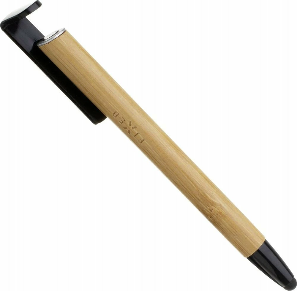 Stilolaps me stylus dhe mbajtëse Fixed Pen 3n1, Bamboo