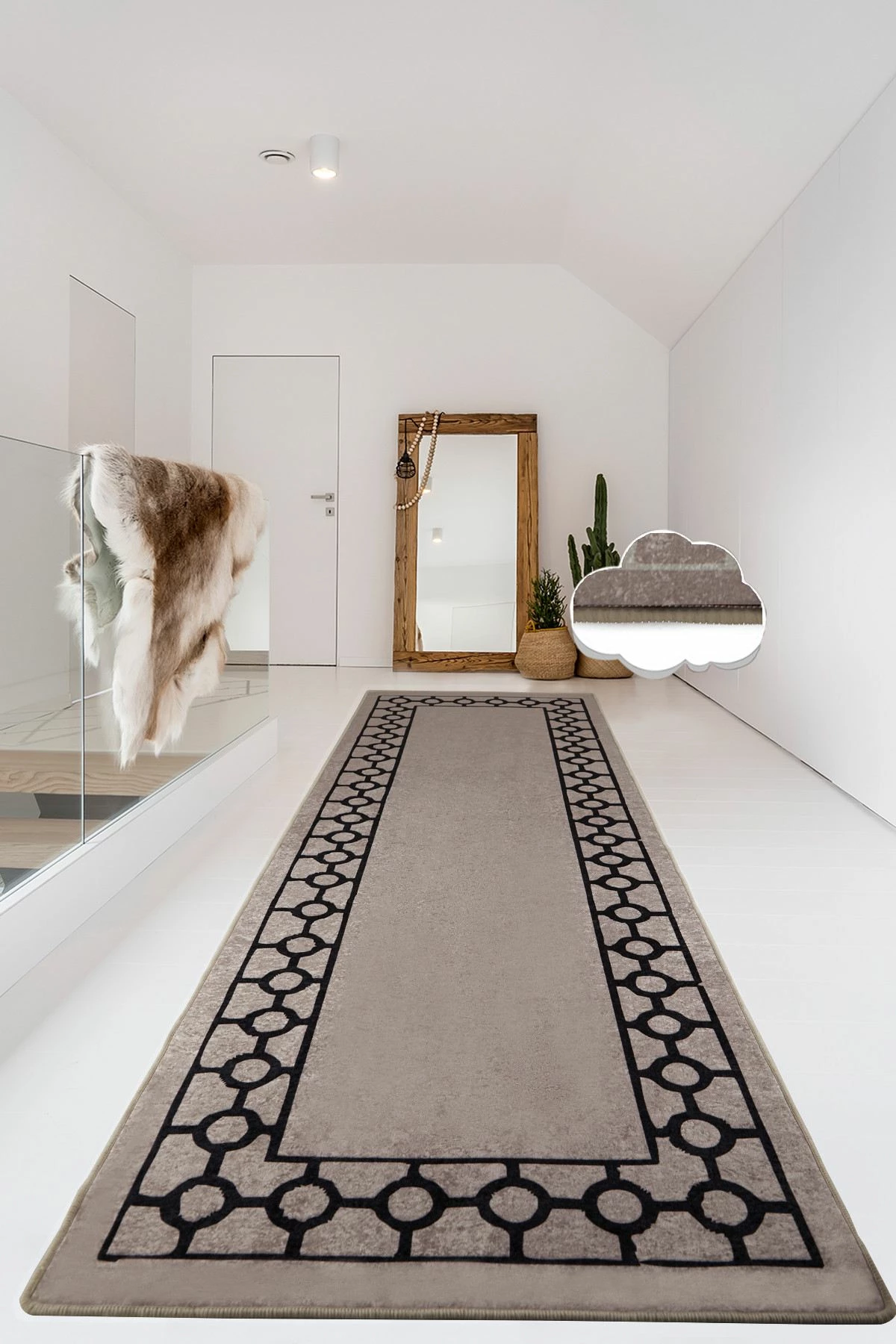 Qilim korridori, ngjyrë pluhuri, 80x200cm, Conceptum Hypnose, Bague