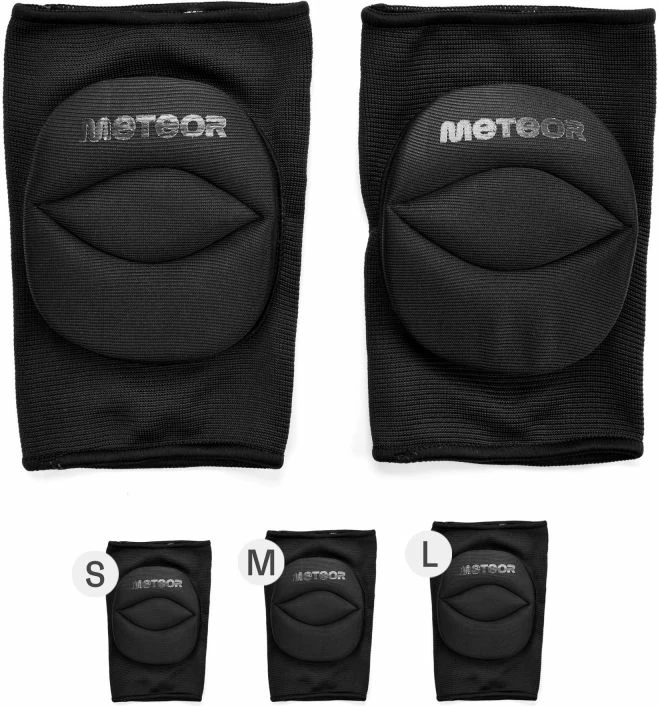 Mbështetëse gjuri për volejboll Meteor, të zeza