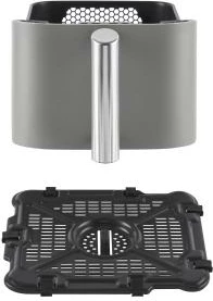 Airfryer, Ninja SL400EU XL Double Stack, 2x4.75L, 6 funksione, panel i heqshëm, gri