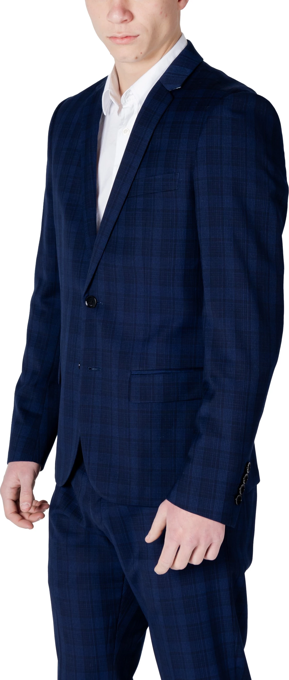 Jakne për meshkuj Antony Morato Bonnie Slim Fit MMJS00018, blu navy [Madhësia: L]