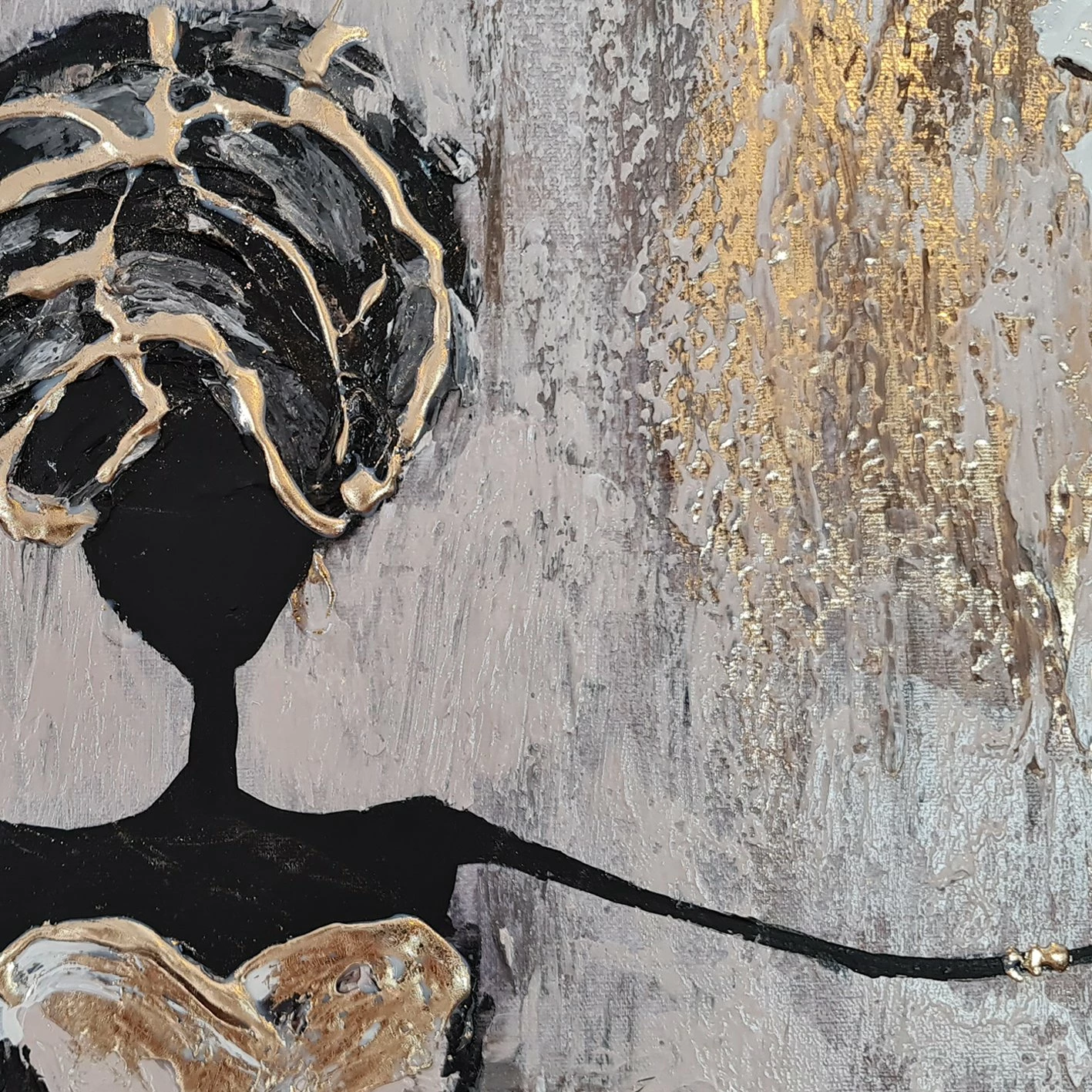 Pikturë dekorative me vaj, Wallity, shumëngjyrëshe, OPG1212031495, 100x140cm