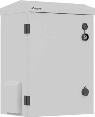 Kabinet rack muror LANBERG 10" 3U IP55, 340x250x500mm, gri