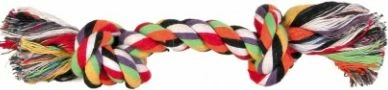 Lodër litar pambuku për qen Trixie 15 cm / 25 g, shumëngjyrëshe