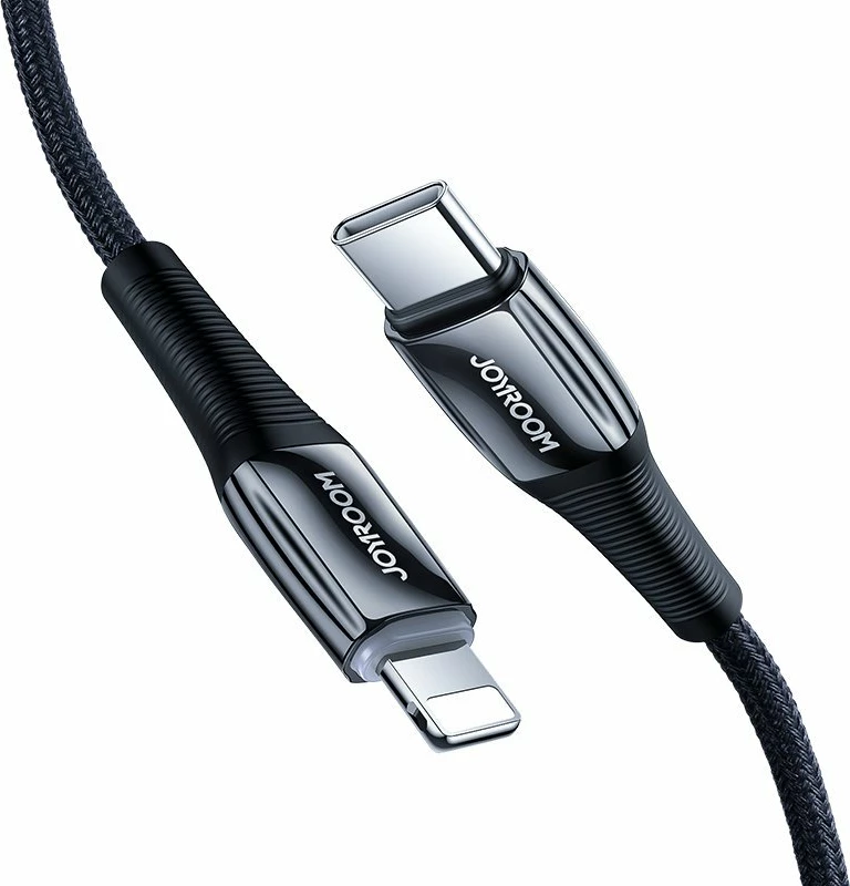 Kabllo Joyroom S-1224K2 USB-C në Lightning, 1.2m, 20W, e kuqe