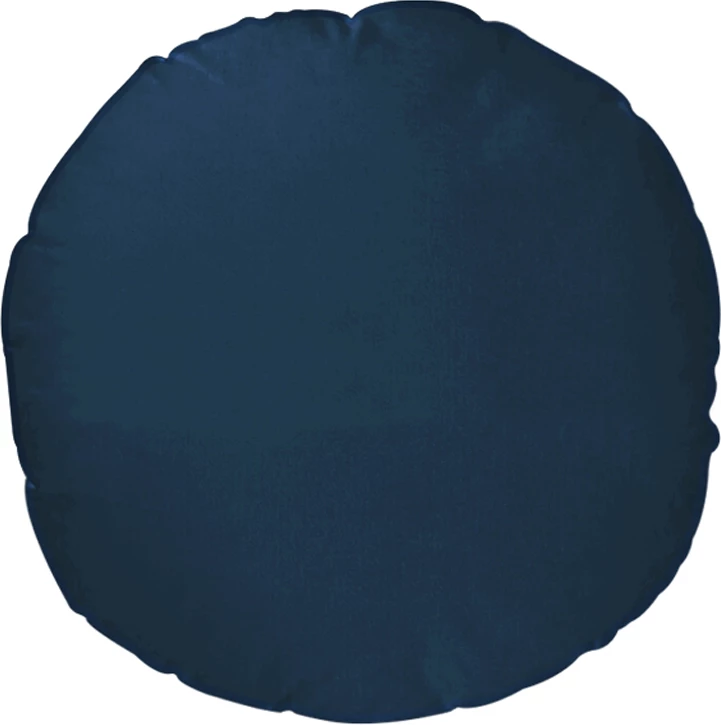 Jastëk dekorativ Lake, pambuk, 45x45cm, bardhë-blu