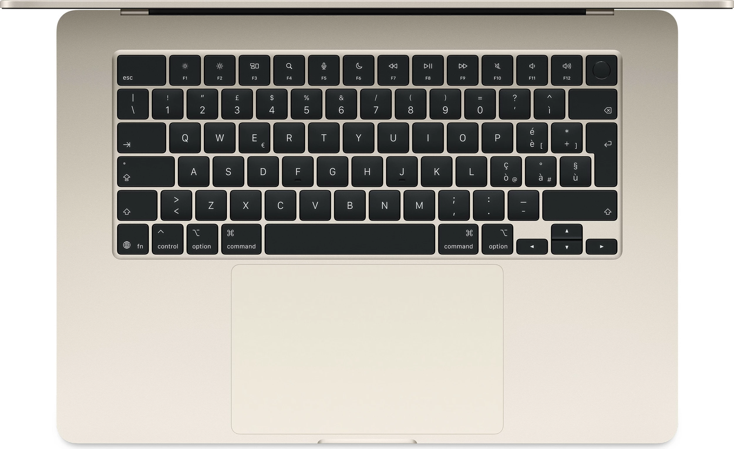 Laptop Apple MacBook Air, Apple M, 15.3", 16GB RAM Memorje, 1TB, macOS Tahoe, Starlight