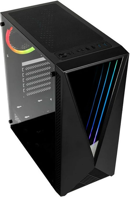 Kasë Kolink Void RGB Midi-Tower, me dritare, e zezë