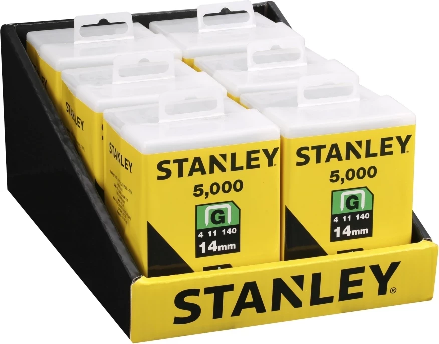 Sponka Stanley 1-TRA709-5T Tip G 14 mm, 5000 copë