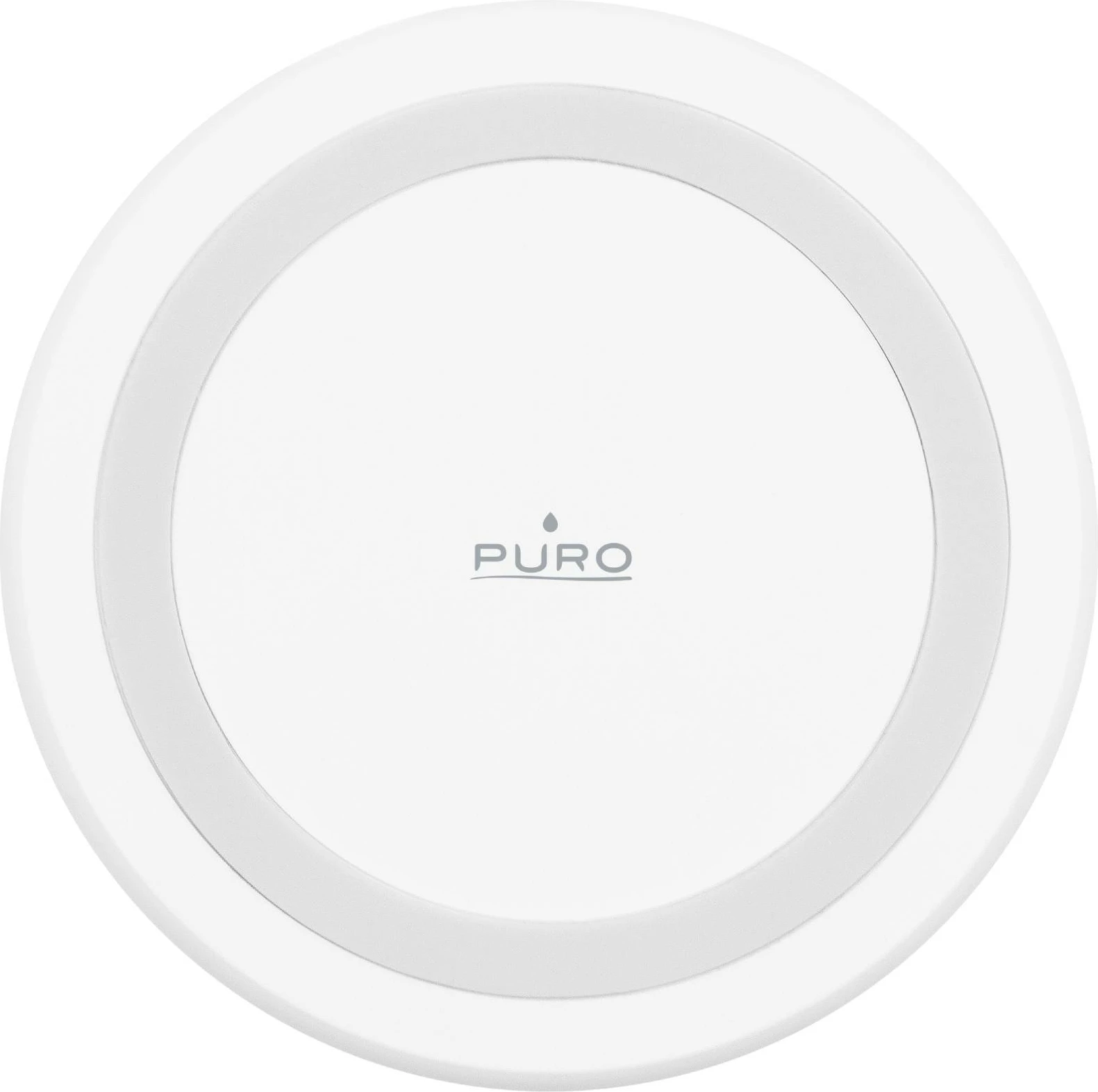Karikues wireless Puro Elektrik, 15W, Qi, i bardhë