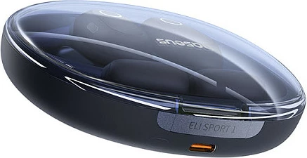 Kufje Baseus Eli Sport 1, TWS open-ear, Bluetooth 5.3, deri 30 orë me kuti, IPX4, të zeza