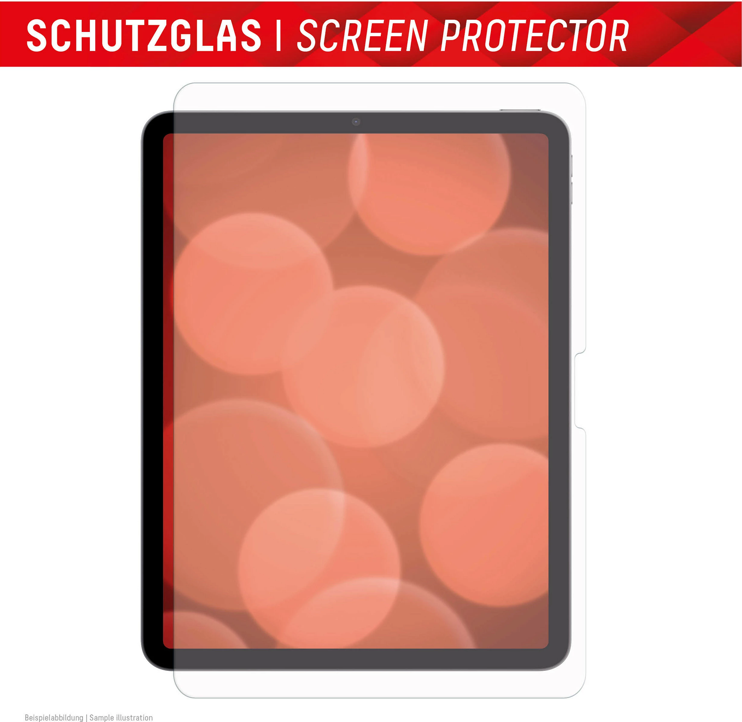 Xham mbrojtës Displex Tablet Glass për iPad Air 13" (2024/2025), 9H, me kornizë montimi, transparent