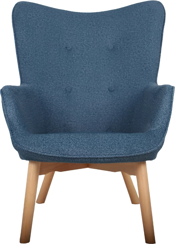 Fotel NAVONA, ngjyrë petrol, 72x82x94 cm