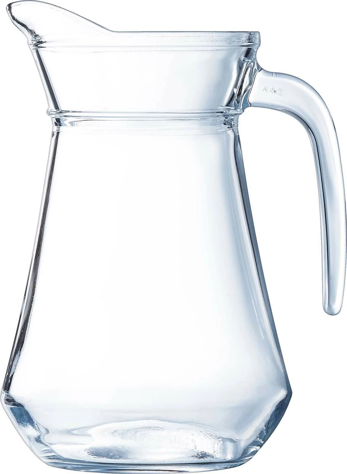 Kanarë qelqi Arcoroc ARC 1 L, set 6 copë, transparente