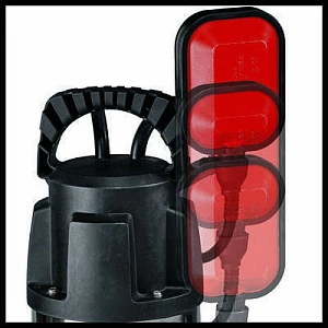 Pompë zhytëse për ujëra të ndotura Einhell GC-DP 9040 N, 900W, G1 1/2, e kuqe/inoks