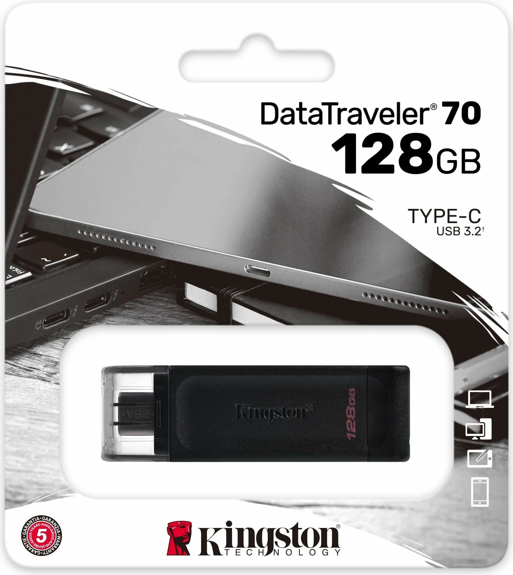 USB Kingston DataTraveler 70 128GB