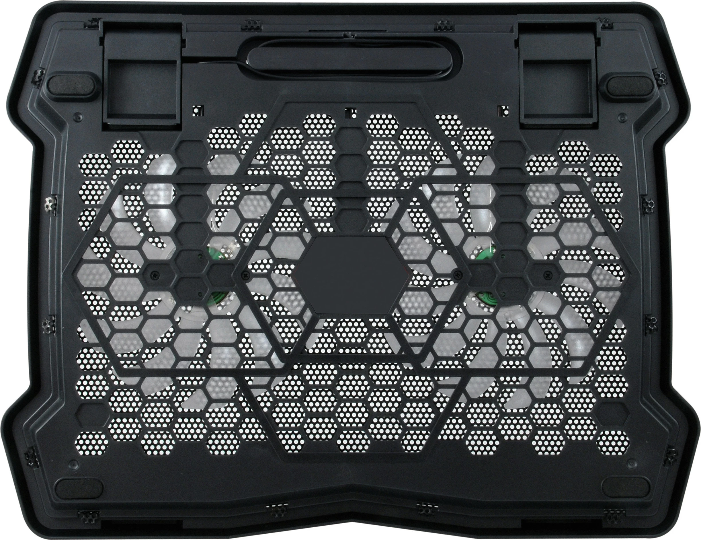 Ftohës laptopi Conceptronic 2-Fan, USB-A2.0, 15.6 inç, zi